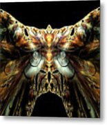 The Moth Metal Print