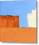 The Muted Cloud Metal Print