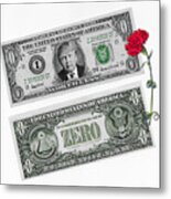The New Trump Currency Metal Print