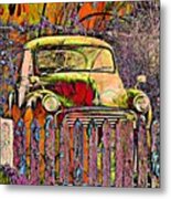 The Old Morris Minor Metal Print