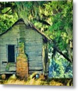 The Old Slaves Quarters Metal Print