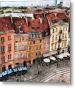 Old Town In Warsaw # 20 Metal Print