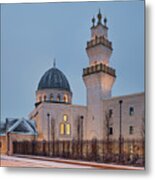 The Oxford Centre For Islamic Studies In The Snow Metal Print