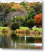 The Park Metal Print