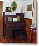 The Piano Room Metal Print