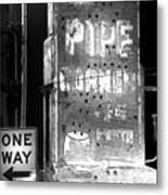 The Pipe Corner Metal Print