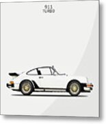 The Porsche 911 Turbo Metal Print