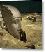 The Questioner Of The Sphinx Metal Print