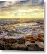 The Radiant Sea Metal Print