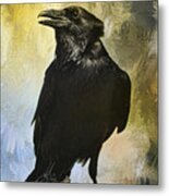 The Raven Metal Print