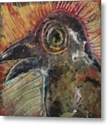 The Raven Metal Print