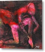 The Red Dancer Metal Print