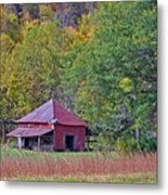 The Red Shed No.2 Metal Print