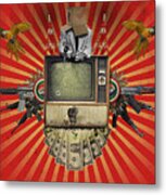 The Revolution Will Not Be Televised Metal Print