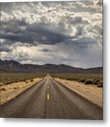 The Road To Death Valley Metal Print