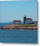 The Scenic Watch Hill Llighthouse Metal Print