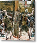 The Scourging Metal Print