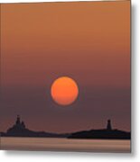 The Skerries Lighthouse Metal Print