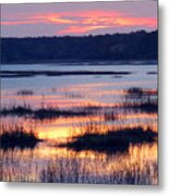 The Sky Is On Fire Metal Print