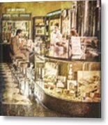 The Soda Fountain Metal Print