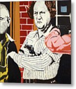 The Three Stooges Metal Print