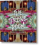 The Throne Room Fontainebleau Chateau Gorgeous Royal Interior Metal Print