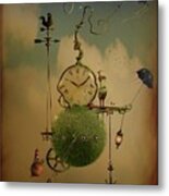 The Time Chasers Metal Print