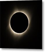 The Total Eclipse Of The Sun Metal Print