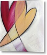 The Universal Language Of The Heart Metal Print