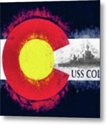 The Uss Colorado Metal Print