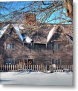 The Whipple House - Ipswich Ma Metal Print