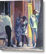 The Yellow Door Metal Print