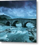 There Will Be Bridges Metal Print