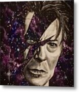 There's A Starman Waiting In The Sky Metal Print
