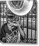 They Say It's The Sousaphone Players You Have To Look Out For... Metal Print