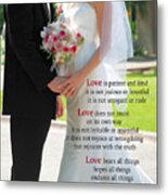 Things To Remember About Love Metal Print