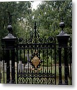 Thomas Jefferson Grave Site Monticello Metal Print