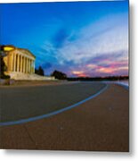 Thomas Jefferson Memorial Twilight Metal Print