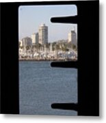 Through The Window Of Queen Mary Metal Print