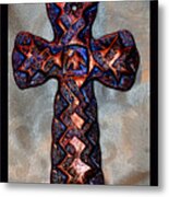 Thunderbird Wall Cross Metal Print