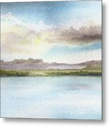 Thunderhead Rising Metal Print