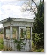 Ticket Booth Metal Print