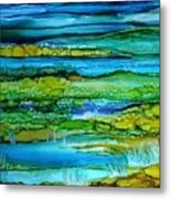 Tidal Pools Metal Print