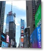 Times Square - New York City Metal Print