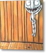 Tiny Puppet Metal Print