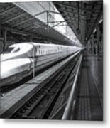 Tokyo To Kyoto, Bullet Train, Japan Metal Print