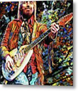 Tom Petty Art Metal Print