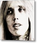 Tom Petty, Music Legend Metal Print