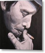 Tom Waits Two Metal Print