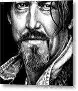 Tommy Flanagan As Chibs Telford Metal Print